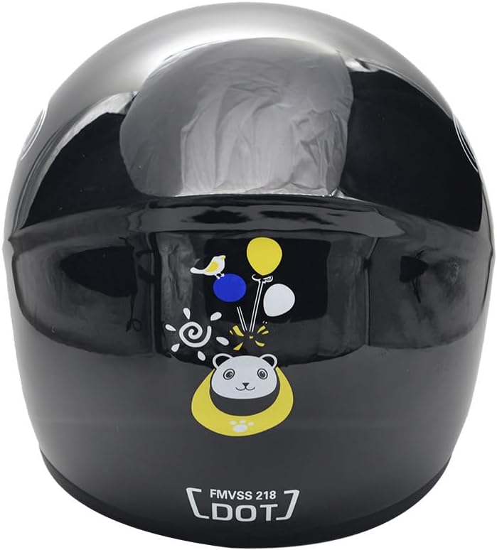 ZJHELM Kids Bike Helmet with Gloves, for Pedal Scooter, Motorcycle, ATV, Quad Bicycle, Suitable for Ages 3-6 - Image 3